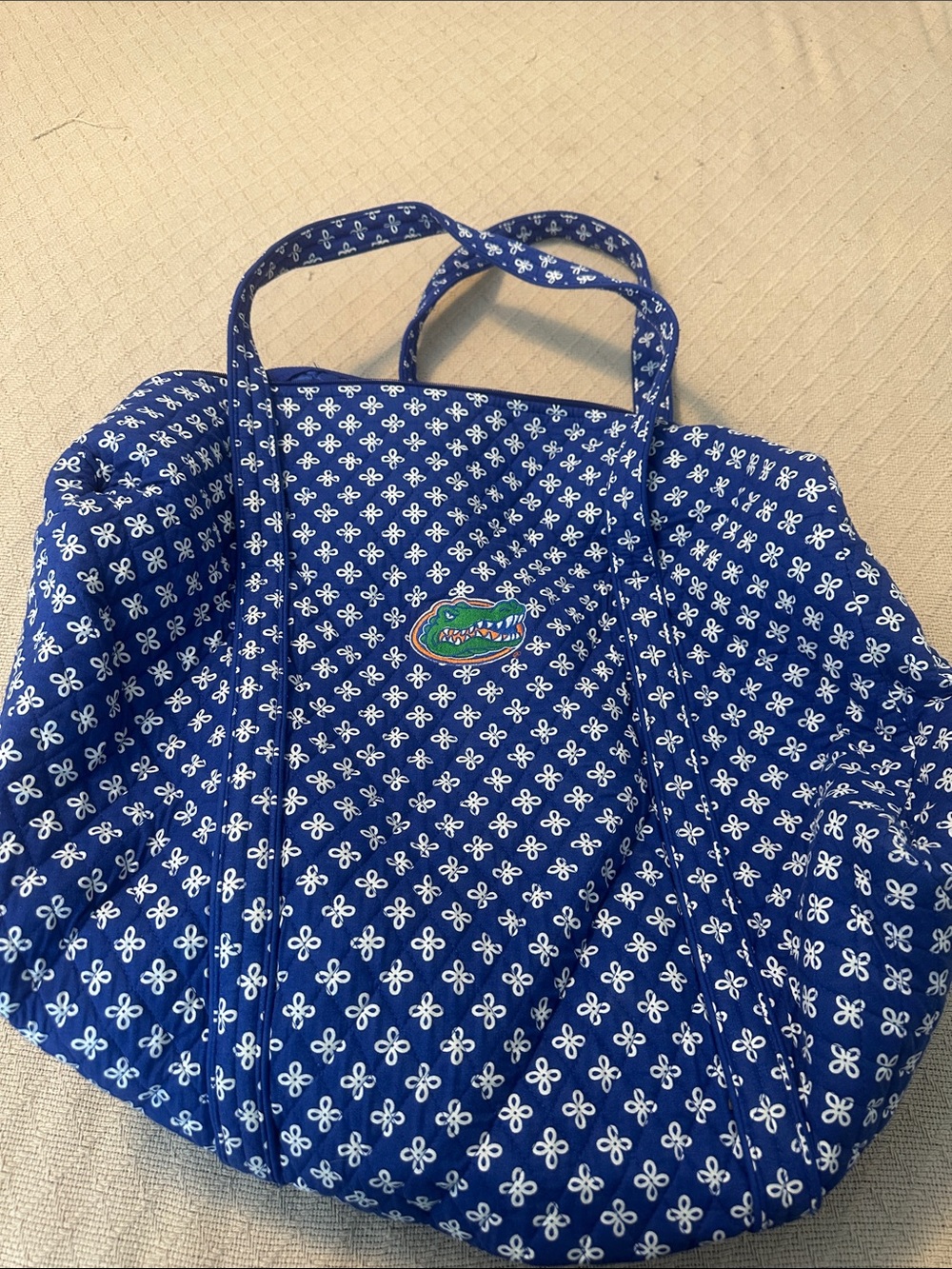 University of Florida Vera Bradley Quilted Duffle